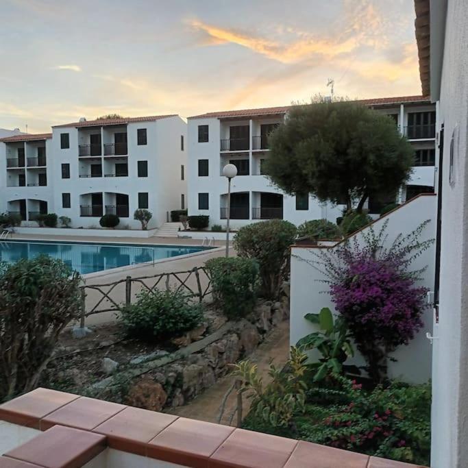 Menorca Sol Isla Apartment อาเรนาล เดน กาสเตล ภายนอก รูปภาพ