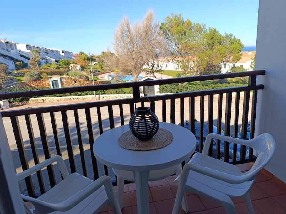 Menorca Sol Isla Apartment อาเรนาล เดน กาสเตล ภายนอก รูปภาพ