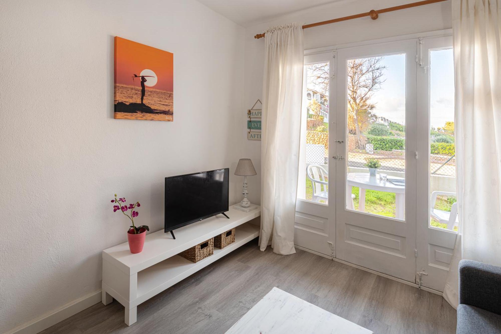 Menorca Sol Isla Apartment อาเรนาล เดน กาสเตล ภายนอก รูปภาพ