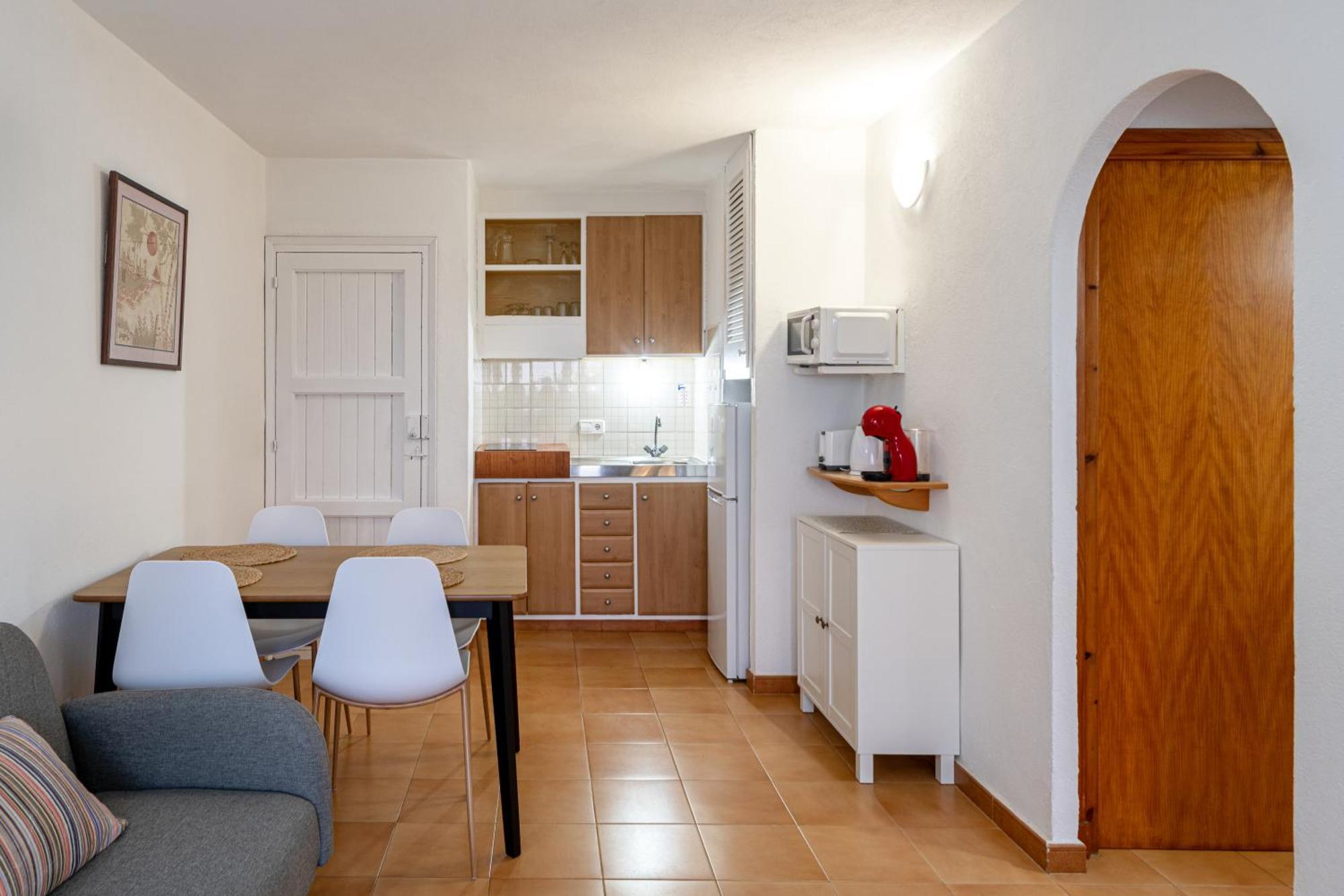 Menorca Sol Isla Apartment อาเรนาล เดน กาสเตล ภายนอก รูปภาพ