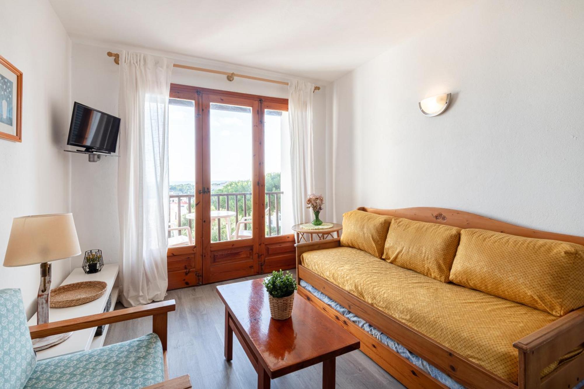 Menorca Sol Isla Apartment อาเรนาล เดน กาสเตล ภายนอก รูปภาพ