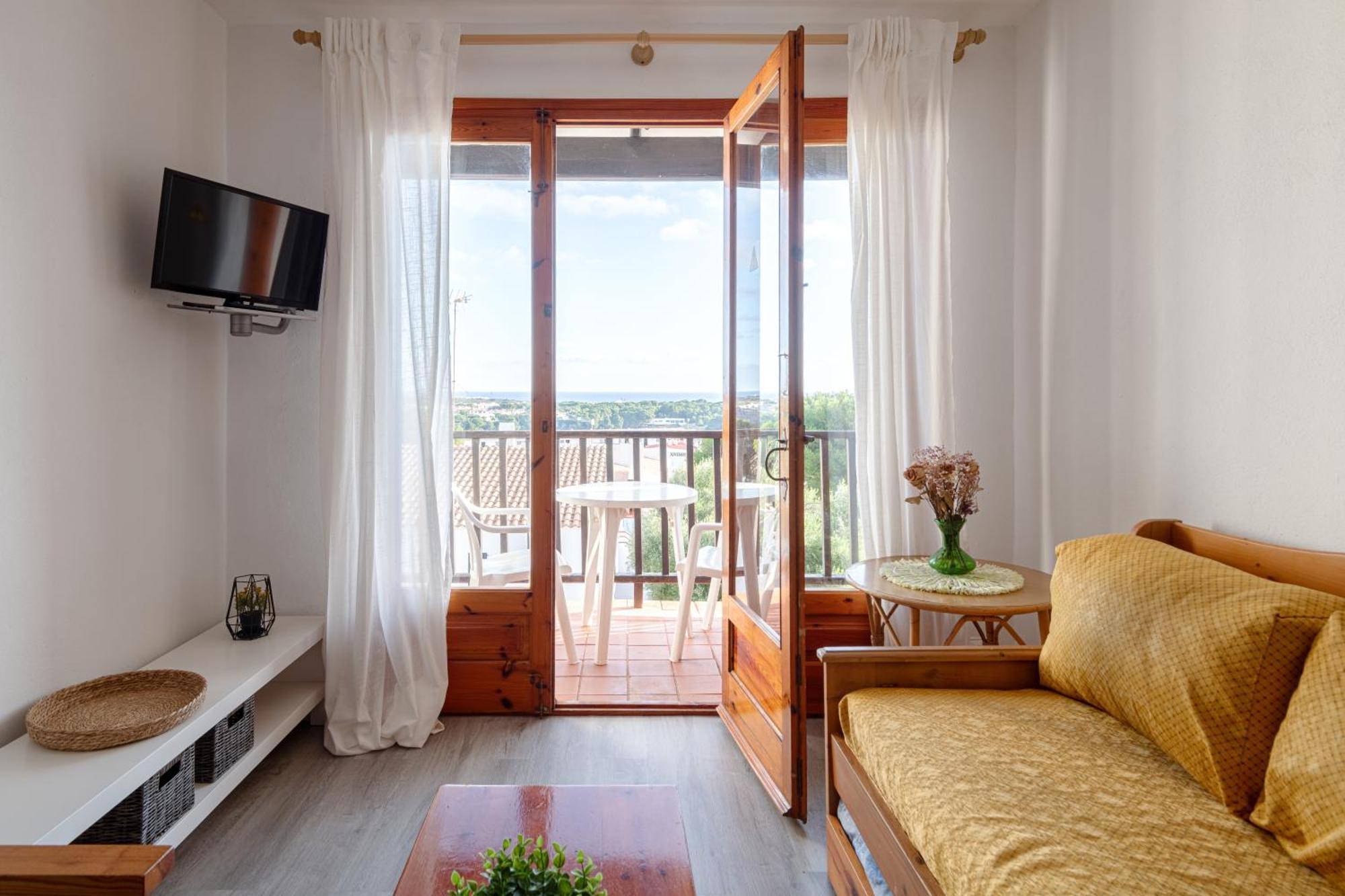 Menorca Sol Isla Apartment อาเรนาล เดน กาสเตล ภายนอก รูปภาพ
