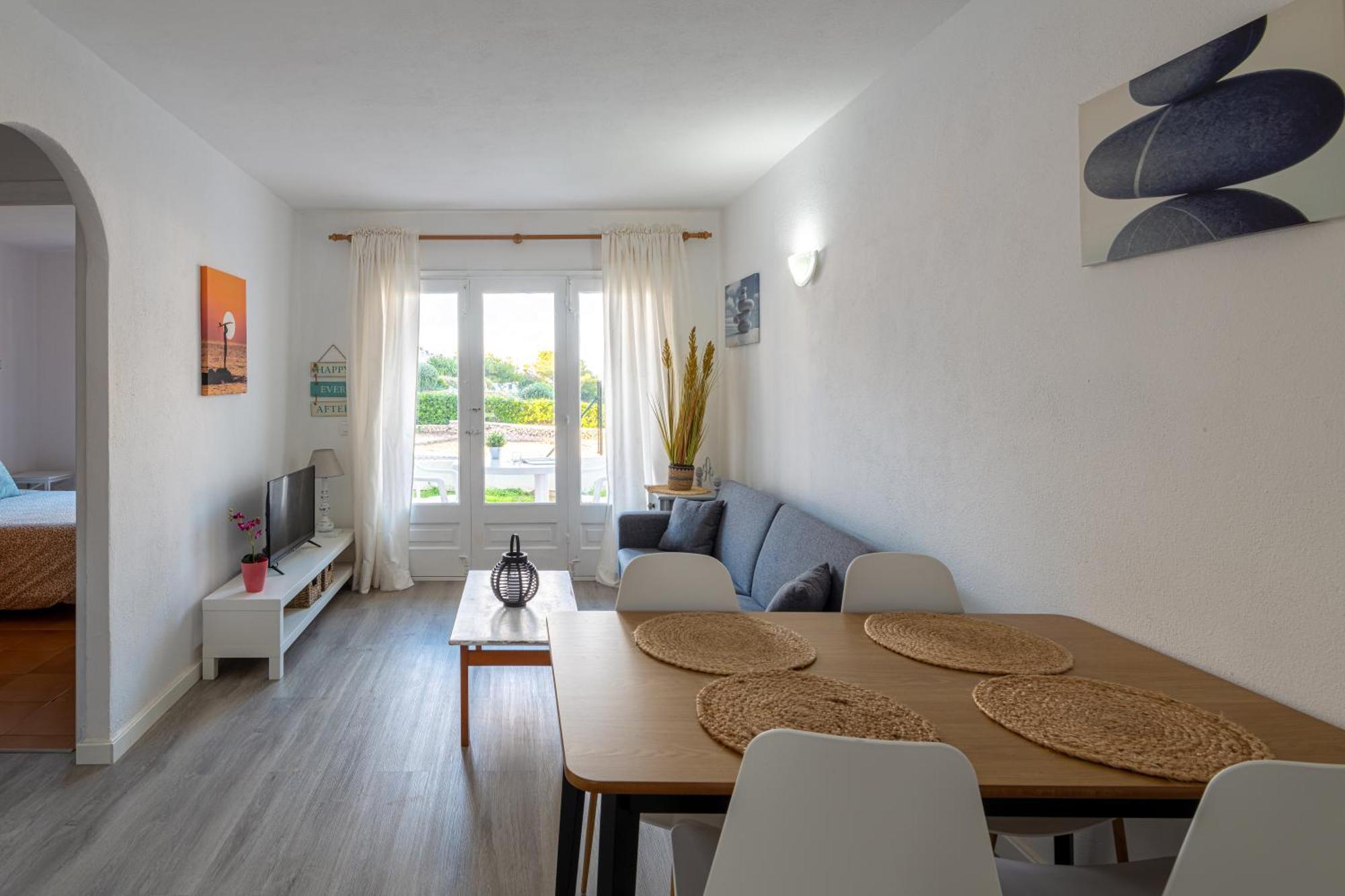 Menorca Sol Isla Apartment อาเรนาล เดน กาสเตล ภายนอก รูปภาพ