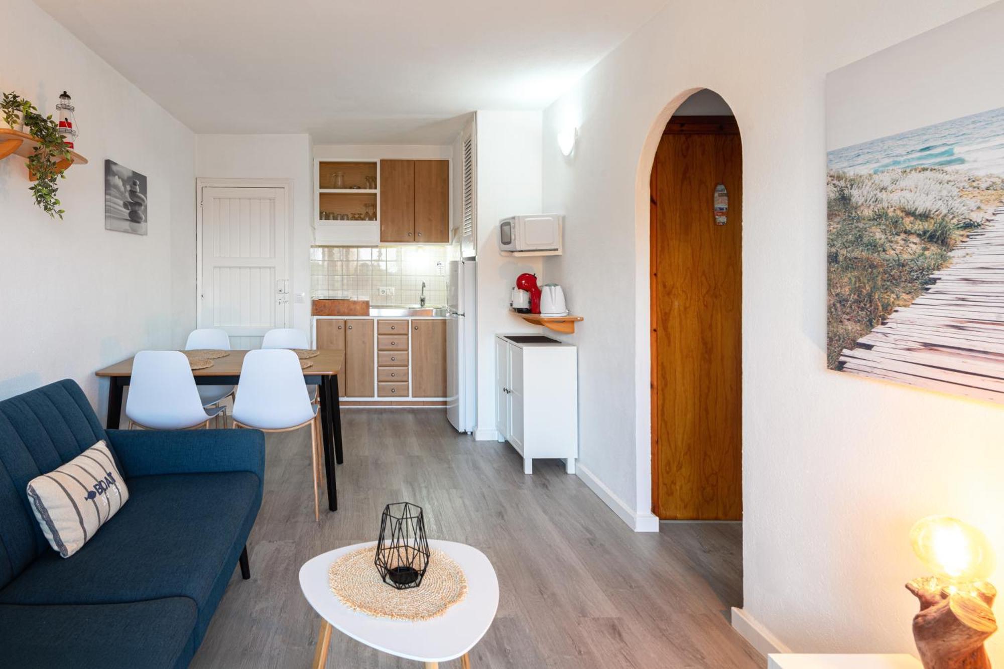 Menorca Sol Isla Apartment อาเรนาล เดน กาสเตล ภายนอก รูปภาพ