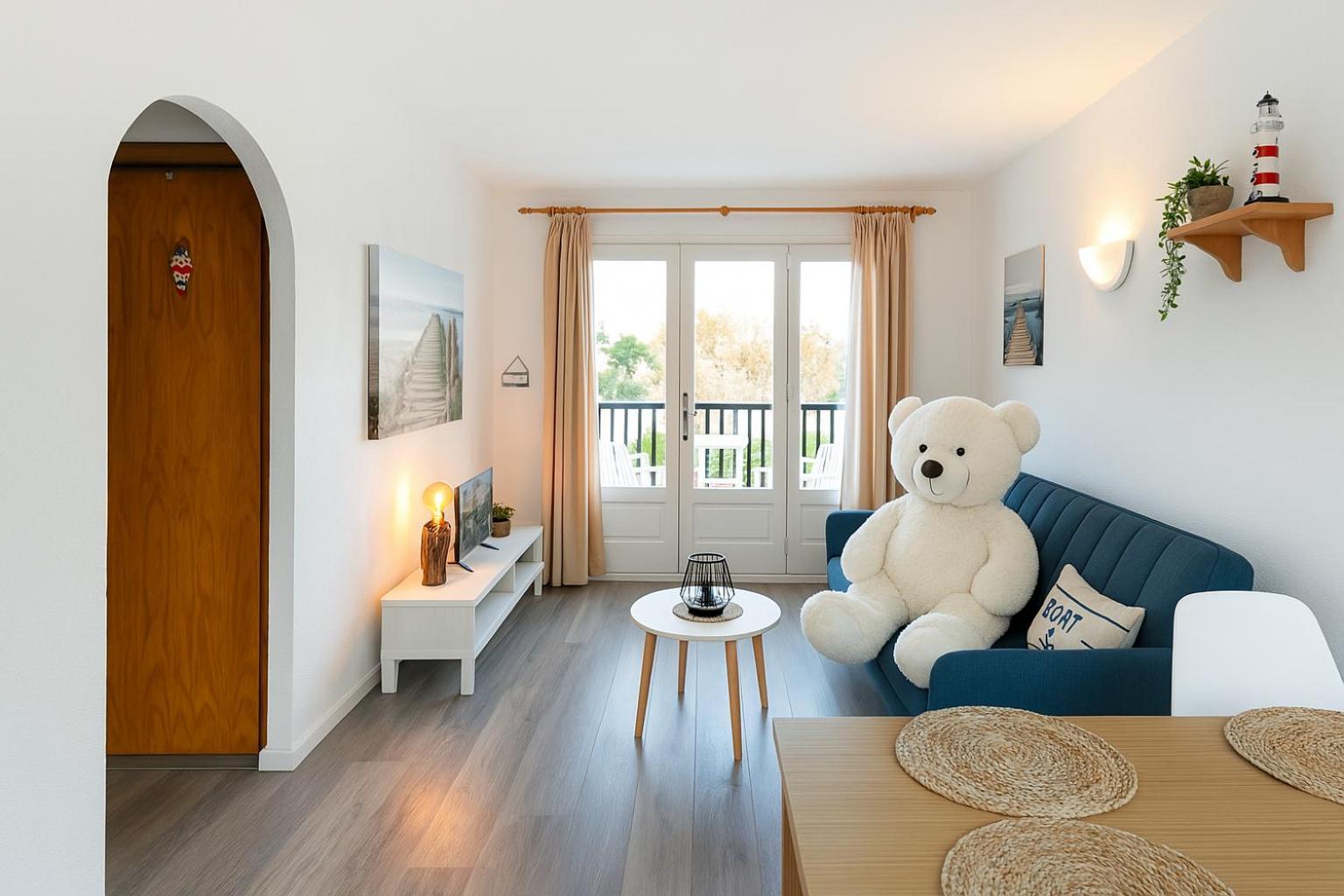 Menorca Sol Isla Apartment อาเรนาล เดน กาสเตล ภายนอก รูปภาพ
